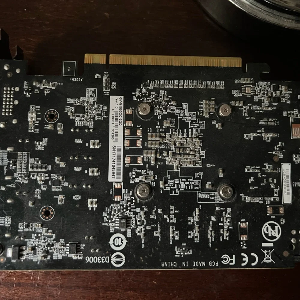 Gigabyte Nvidia GeForce GTX1050TI 4GB GDDR5 Graphics Card Video Card DVI HDMI DP
